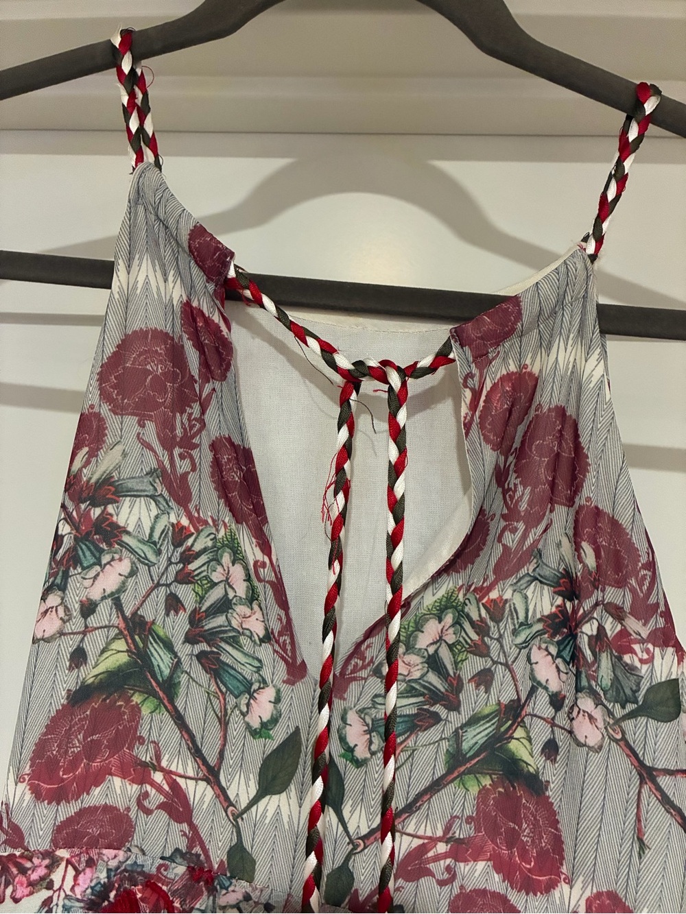 Anthropologie Adelise Beaded Halter Midi Dress - Picture 8 of 12